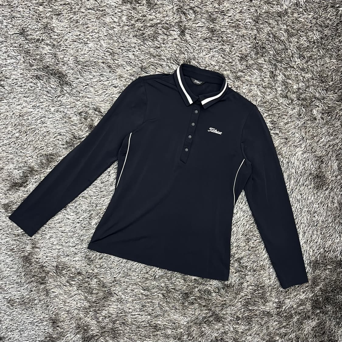 타이틀리스트 여성 골프 카라 긴팔 티셔츠 L(95) 상품이미지1