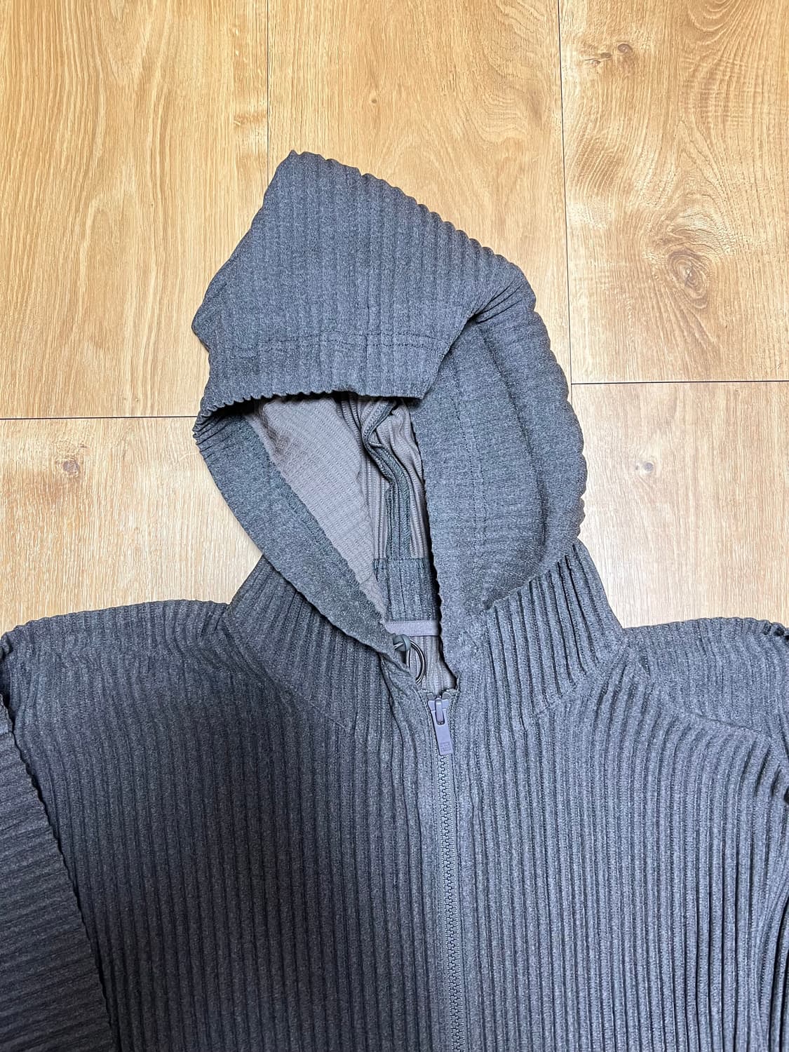 옴므플리세 후드집업 JL180 3사이즈 상품이미지2