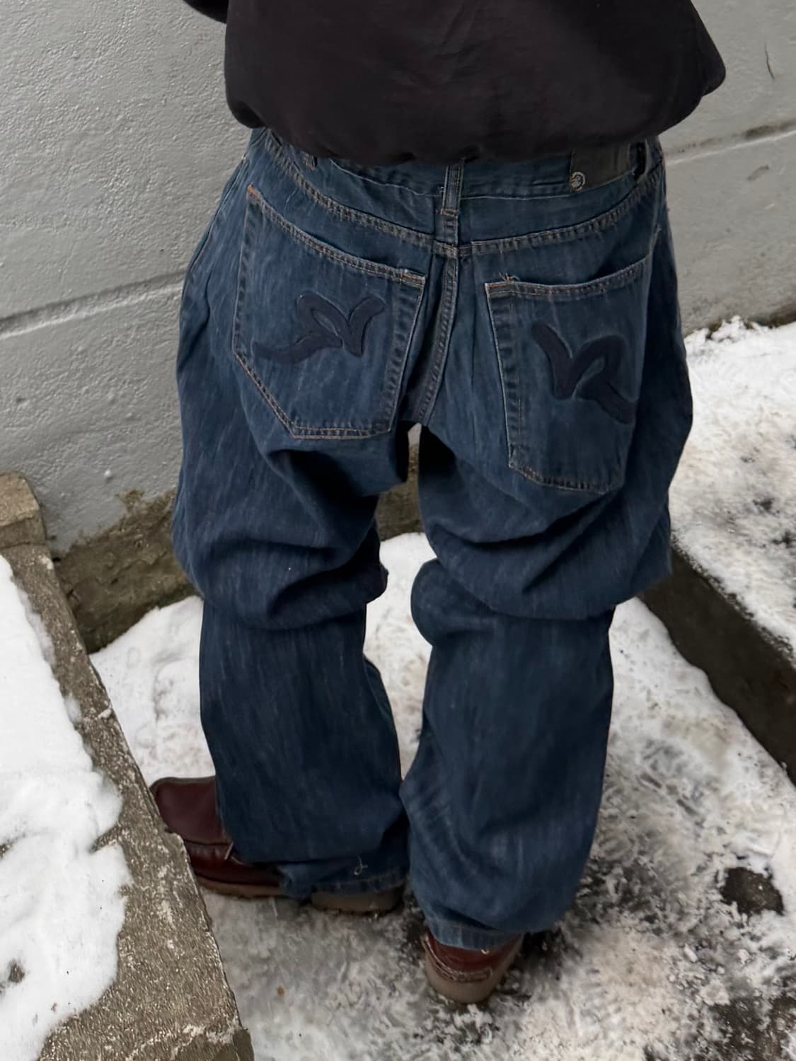 빈티지 로카웨어 자수 힙합팬츠 상품이미지1