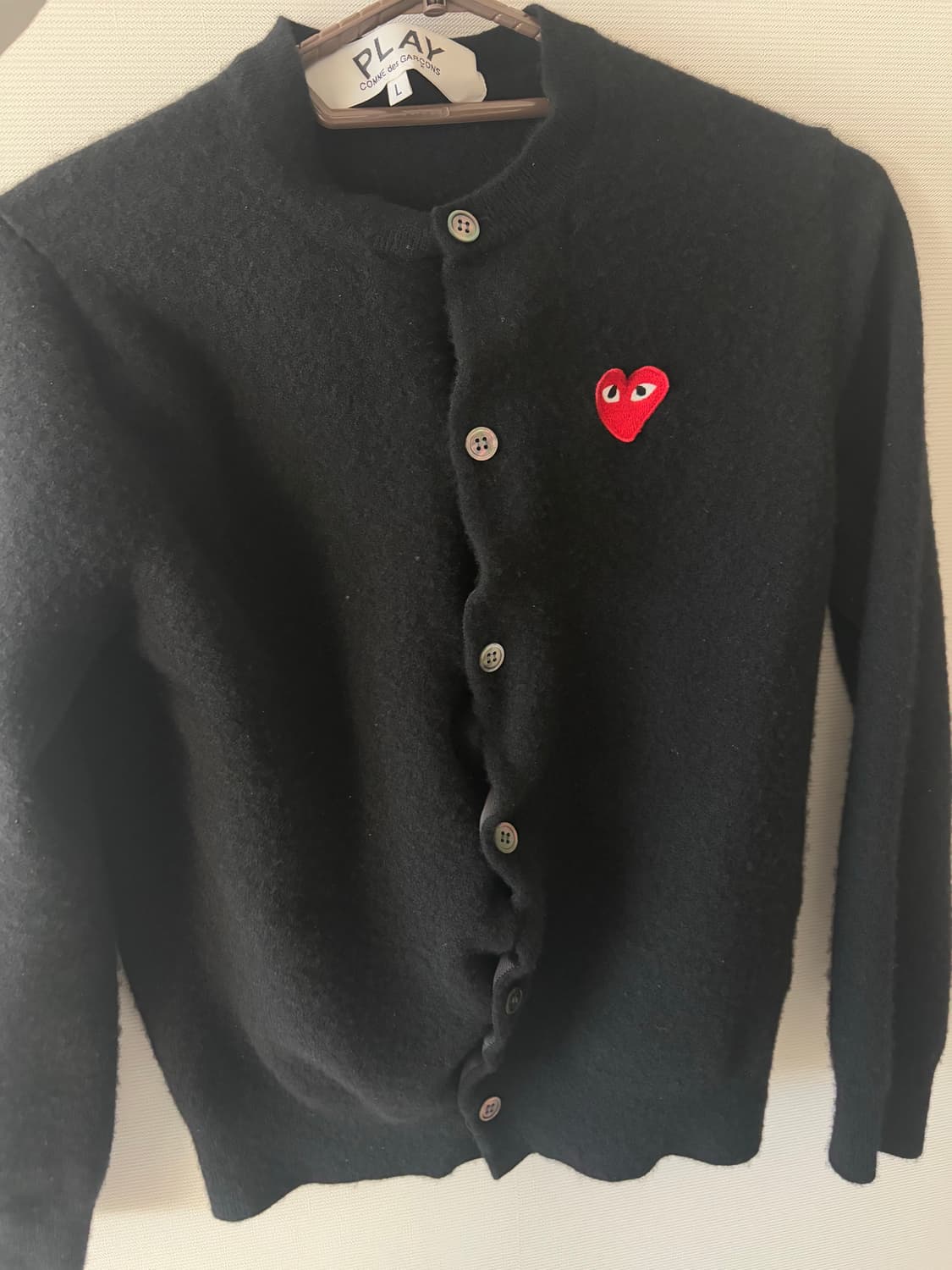 꼼데가르송 가디건 상품이미지1