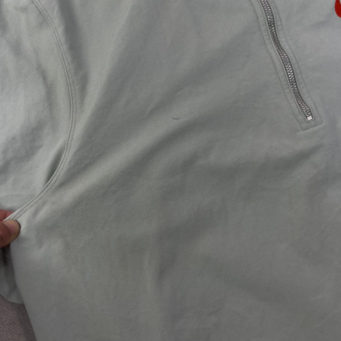 105 나이키 코튼 반집업 반팔 셔츠 상품이미지4