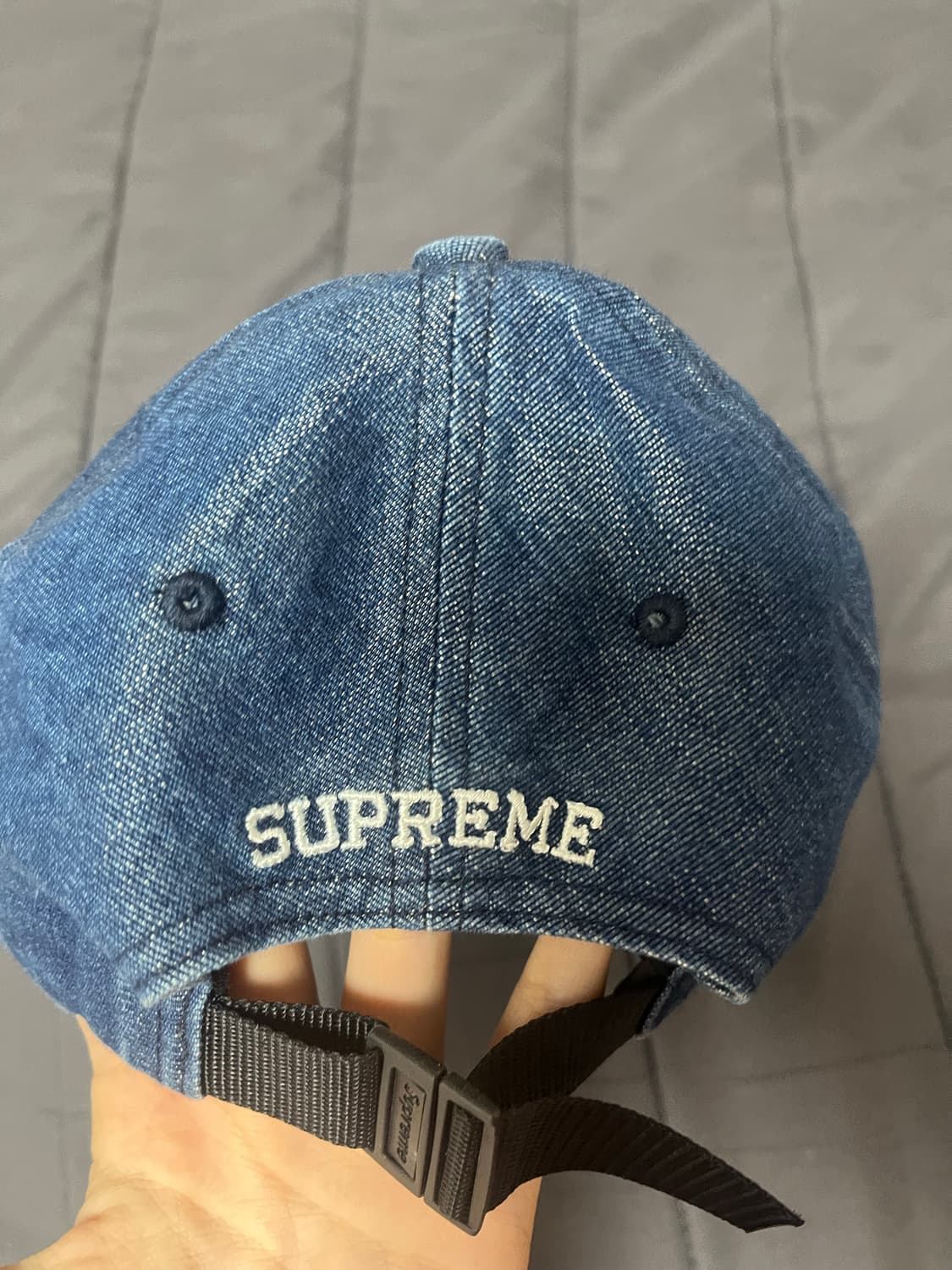 슈프림 데님 볼캡 상품이미지3