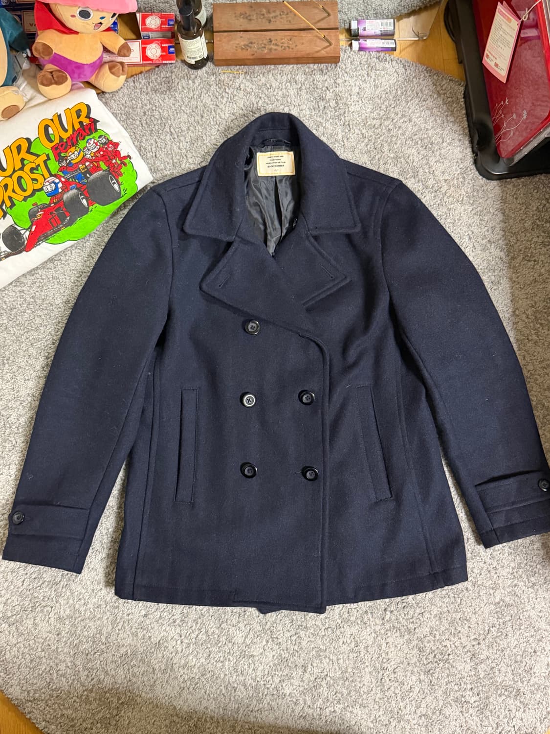 Back Number 백넘버 울 피코트 상품이미지2