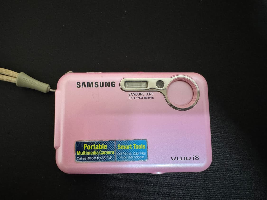 삼성 vluu i8 핑크 디카 (NCT 재민 디카) 상품이미지1