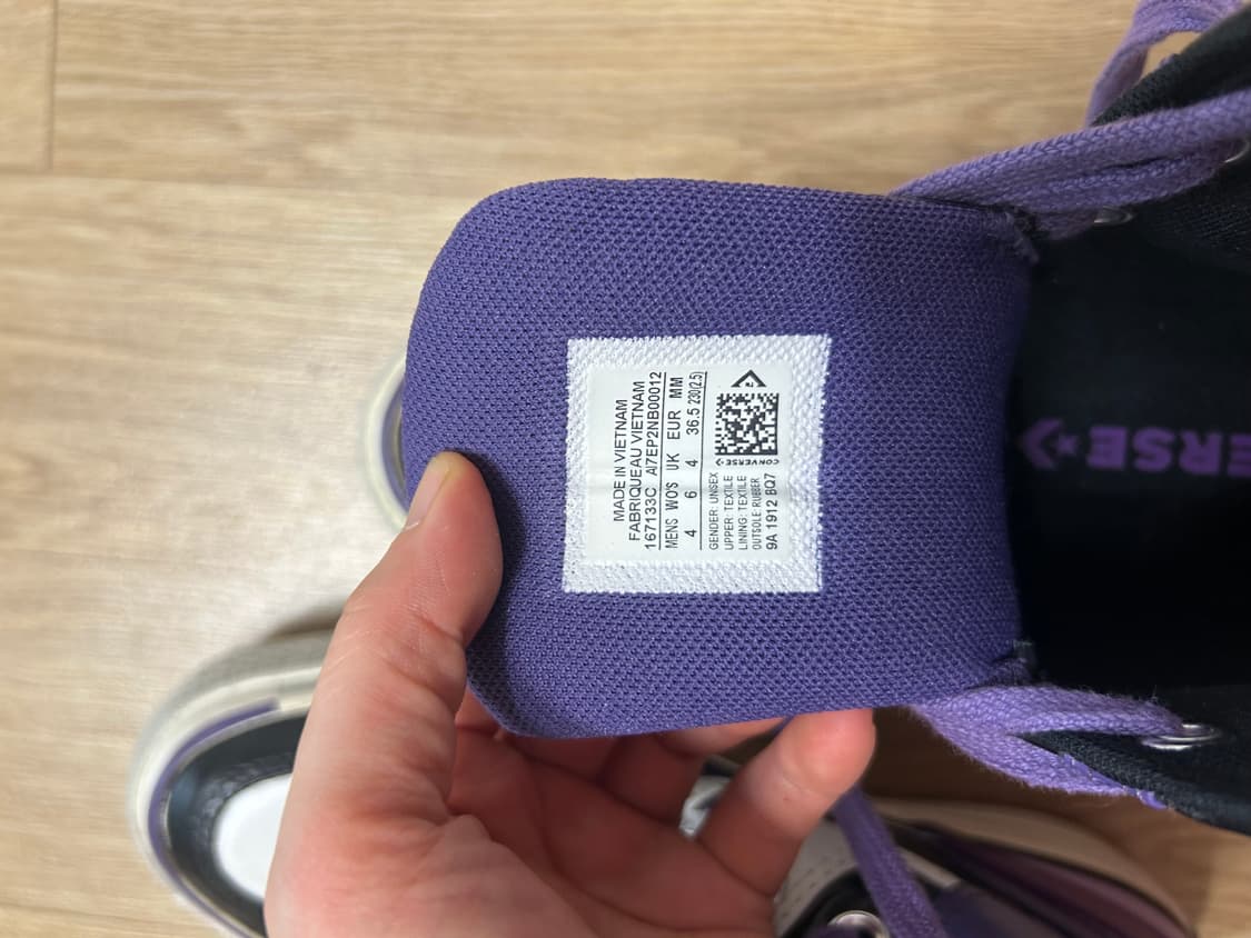 컨버스 척 70 E260 하이 '블랙 미스티컬'(230) 상품이미지4