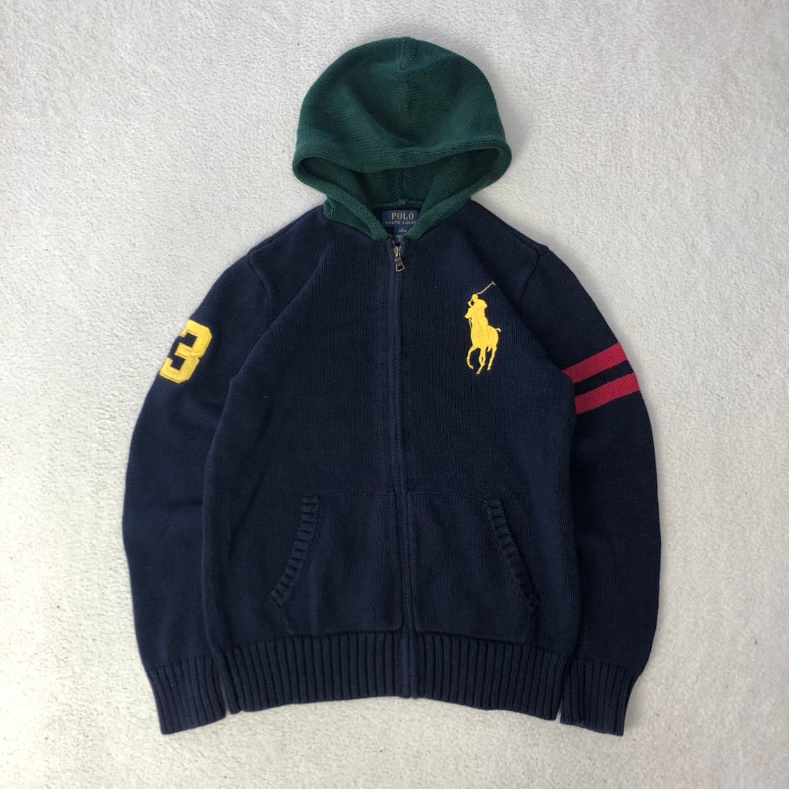 폴로랄프로렌 빅포니 니트 후드집업 상품이미지1
