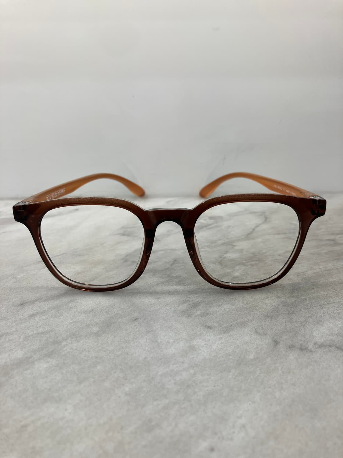 B28 카라 KARRA 브라운 웰링턴 뿔테 안경1703(17g) 상품이미지6