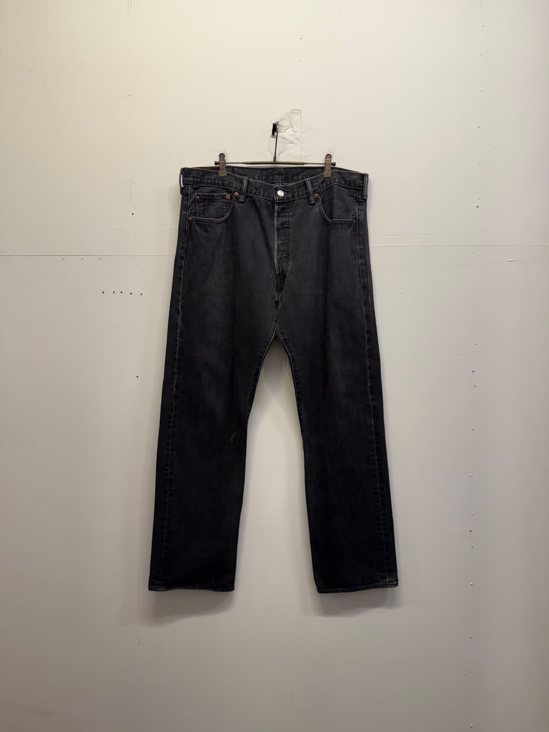 리바이스 501 흑청바지 (36inch) 상품이미지5