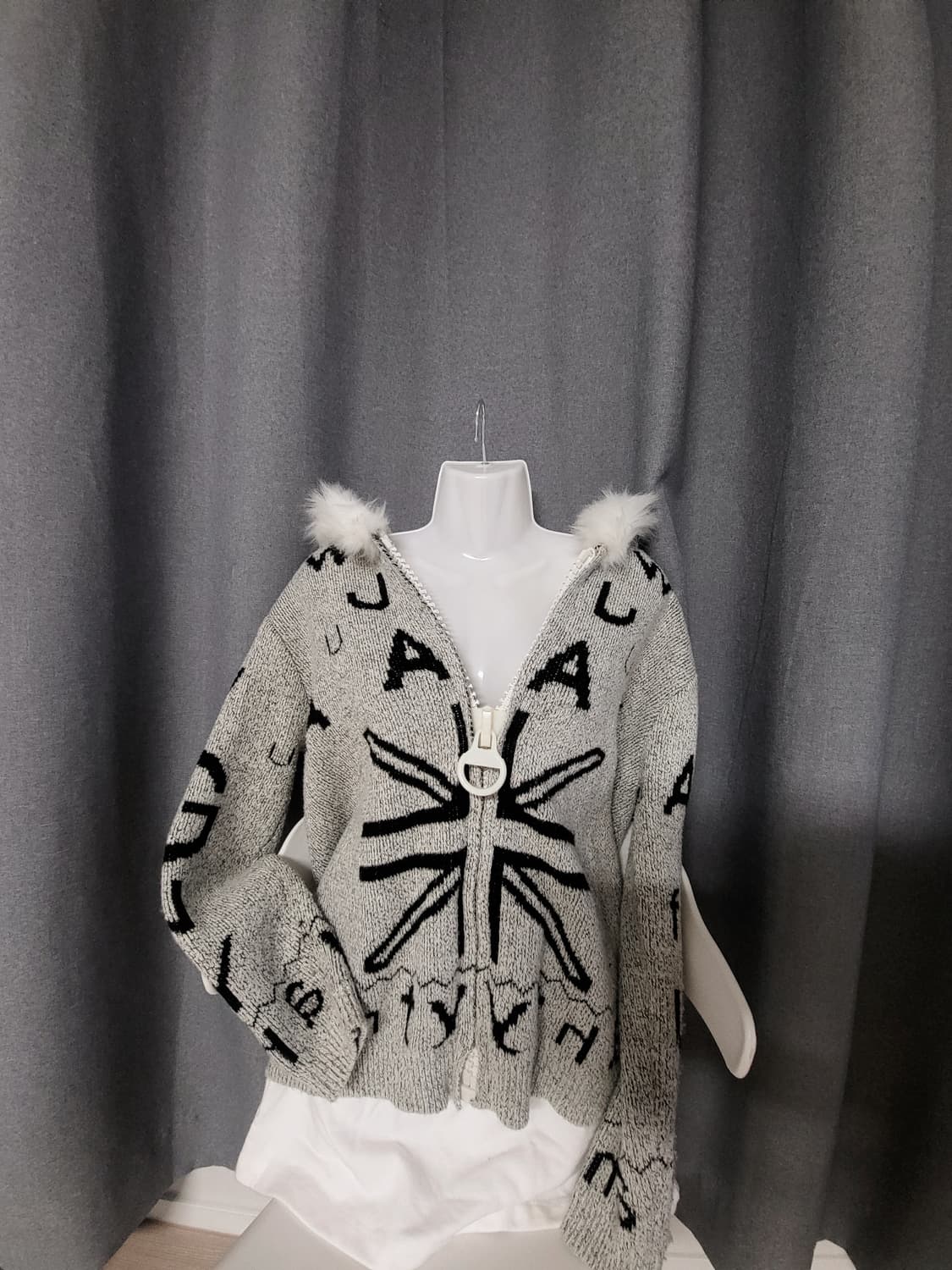 빈티지 후드집업 상품이미지1