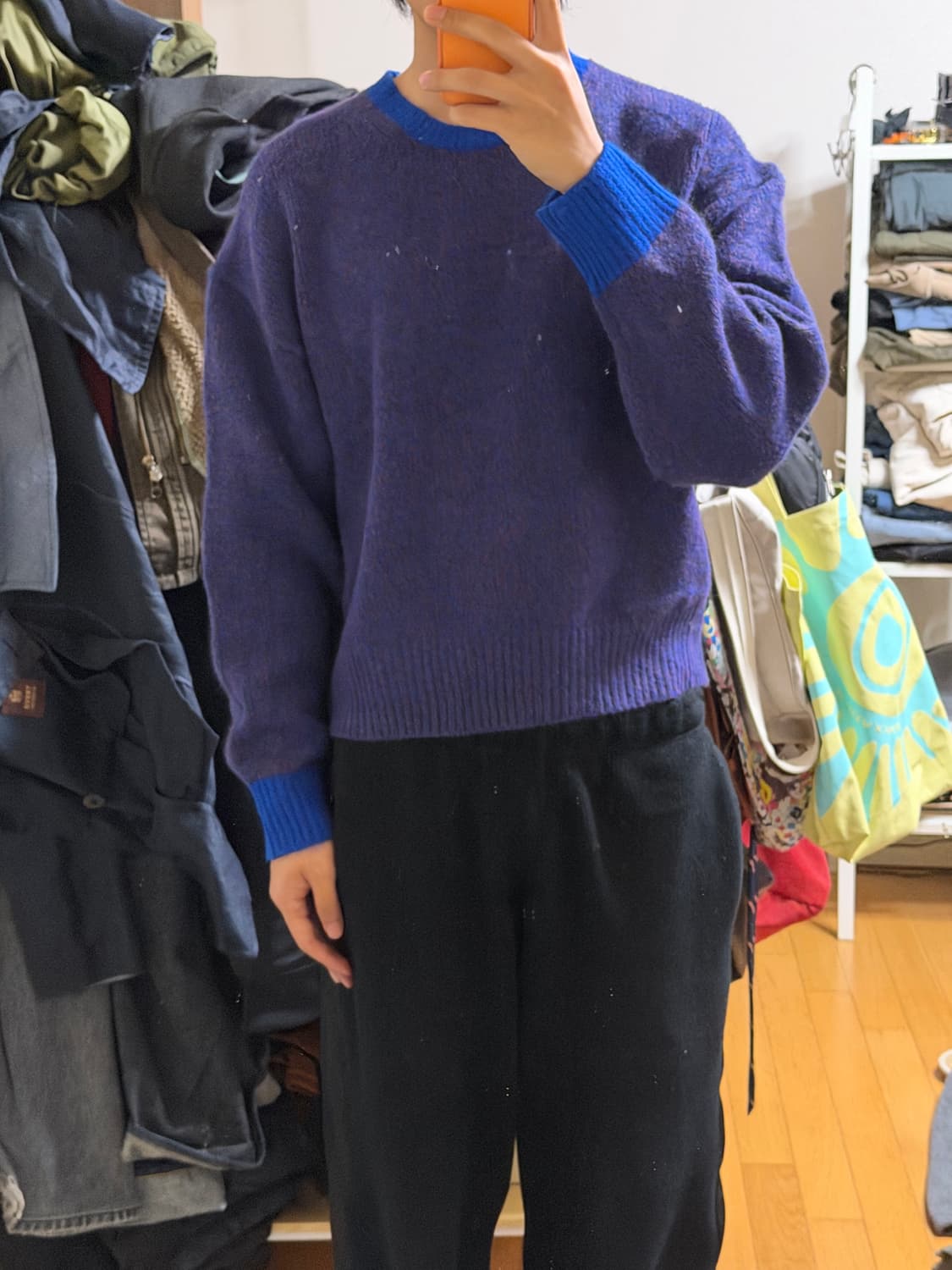 유니클로 jw앤더슨 아크릴 니트 상품이미지2