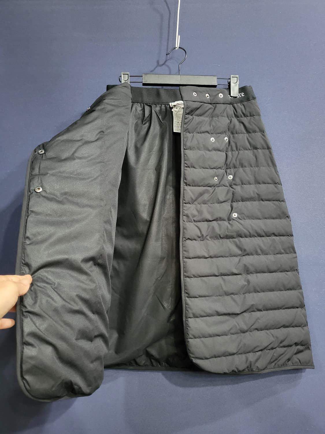 쥬시꾸뛰르 골프 덕다운 패딩스커트 상품이미지2
