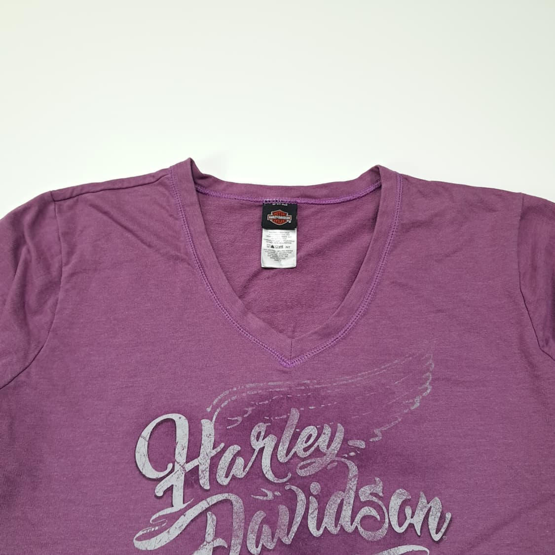 CL558 XL 할리데이비슨 2017 APOL'S 미네소타 퍼플 티셔츠 상품이미지2