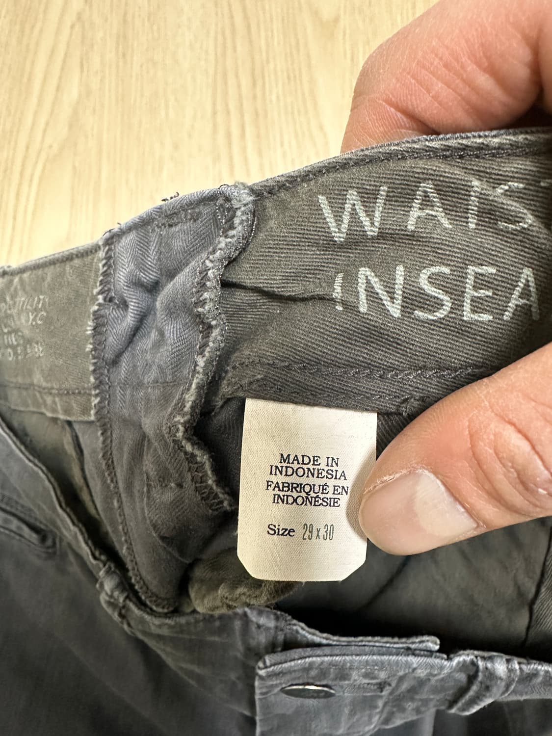 RRL 헤링본 필드 팬츠 블랙 29/30 상품이미지5