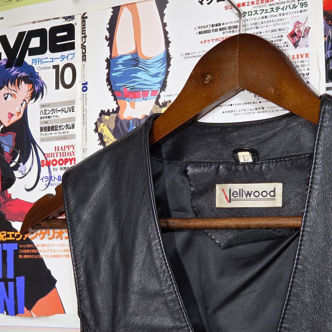 빈티지 소가죽 신치백 블랙 베스트 상품이미지2