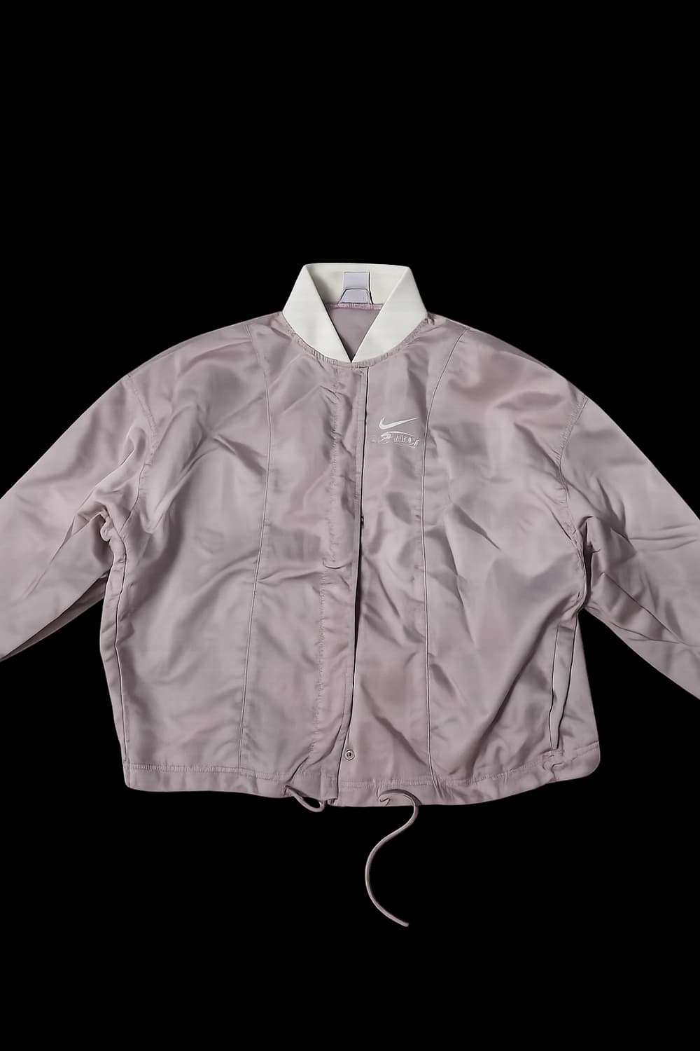 나이키 에어 크롭 바람막이 S(80) 핑크 빅로고 상품이미지1