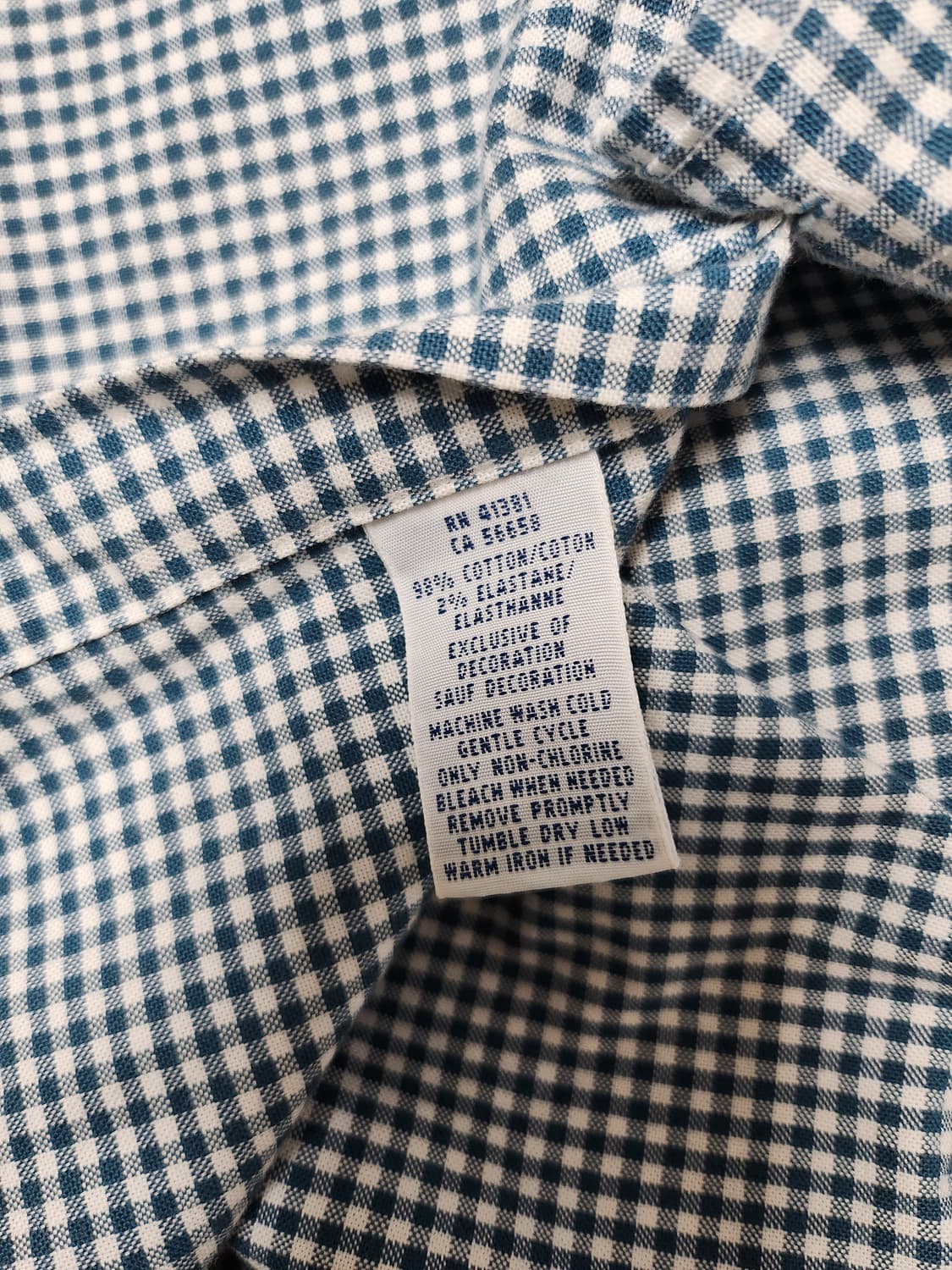폴로랄프로렌 깅험체크셔츠 (L 상품이미지7