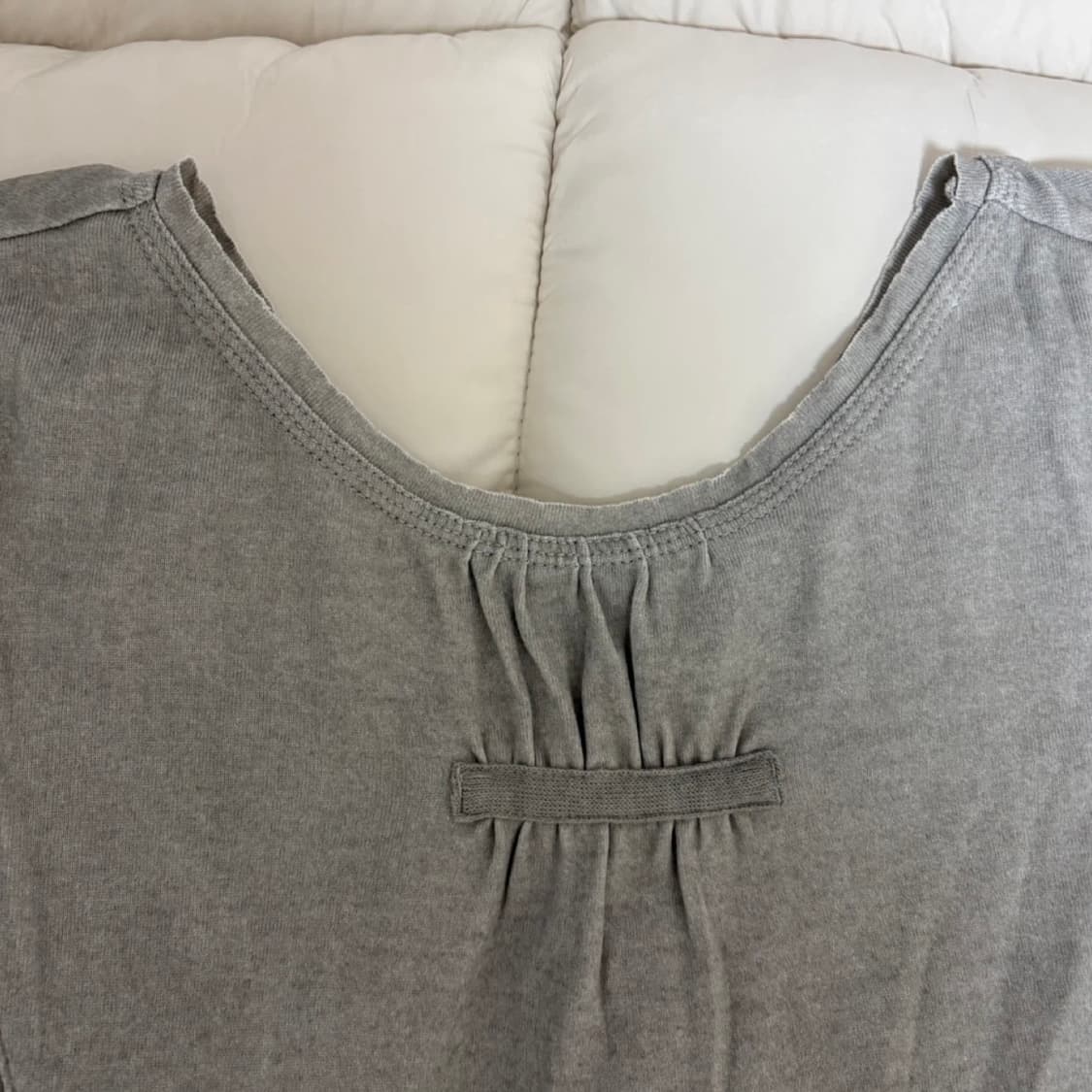 코이세이오2WAY SHIRRING ONE PIECE LIGHT KHAK 상품이미지5