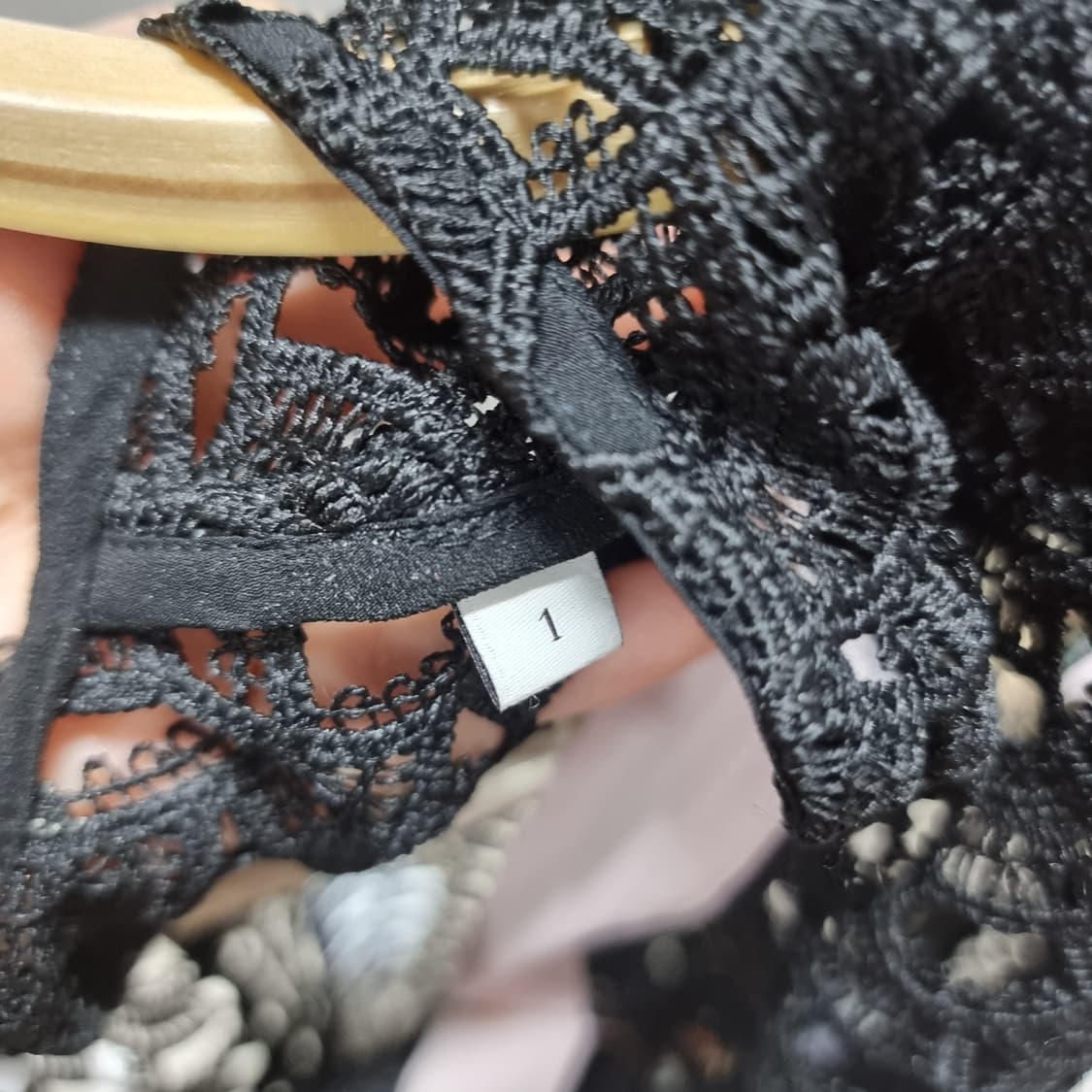 Sandro 산드로 블라우스 시스루 크롭 (55) 1회착/상태최상 상품이미지8