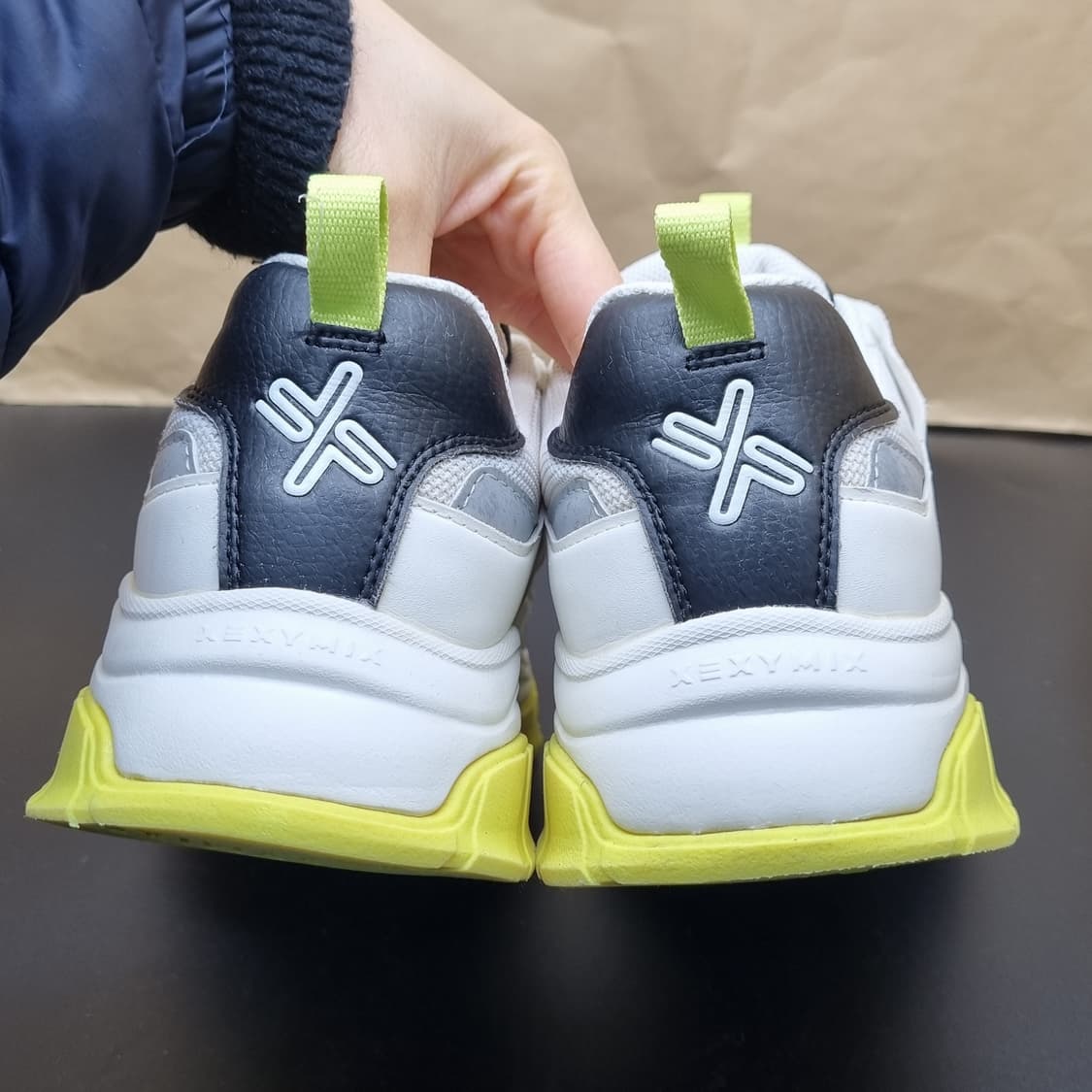 젝시믹스 X-1 실버라임 남성운동화260  상품이미지4