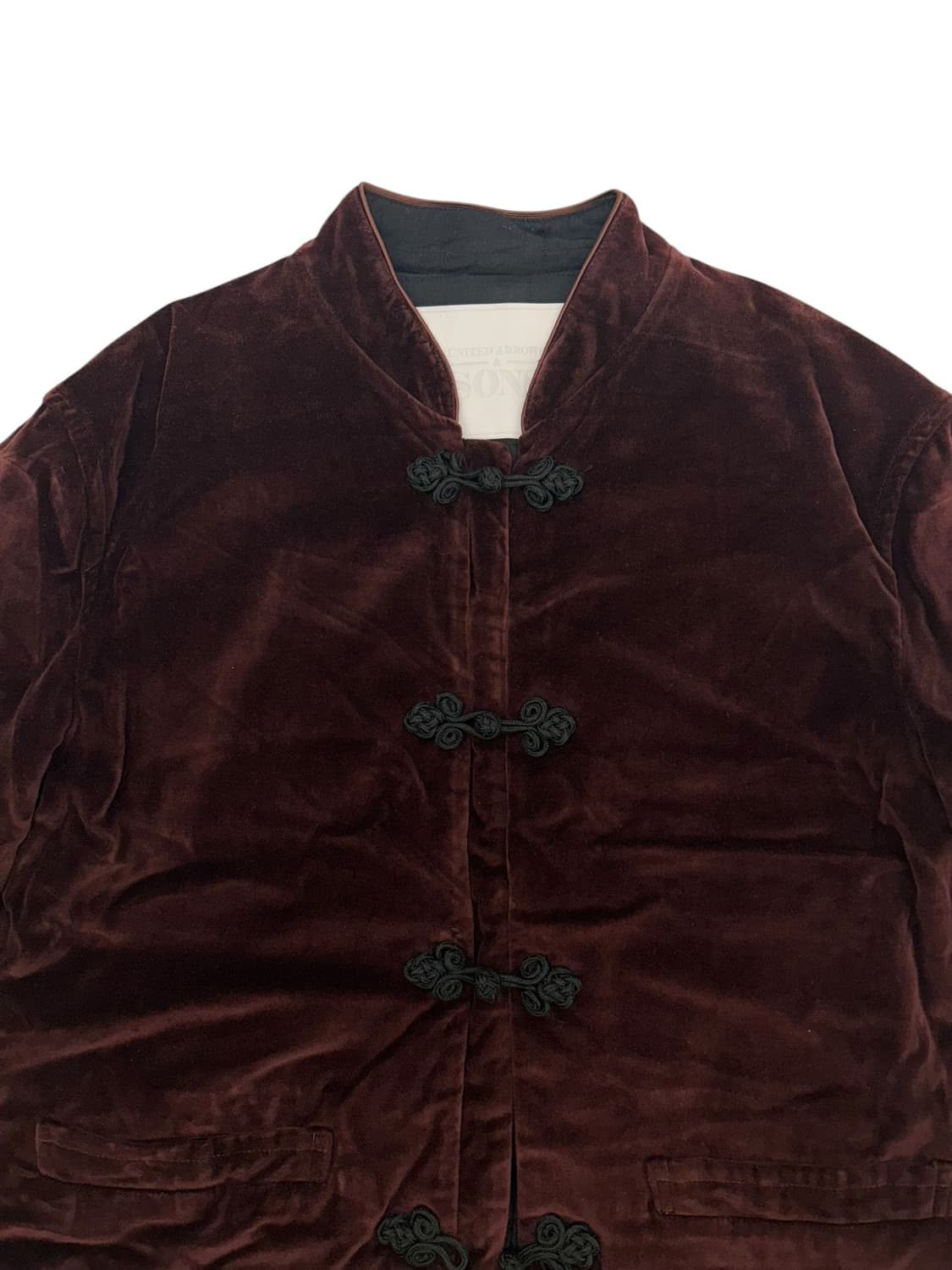 유나이티드 에로우즈 벨벳 차이나 자켓 상품이미지3