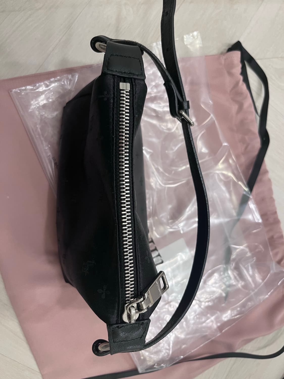 쓰리타임즈 자카드백 상품이미지4