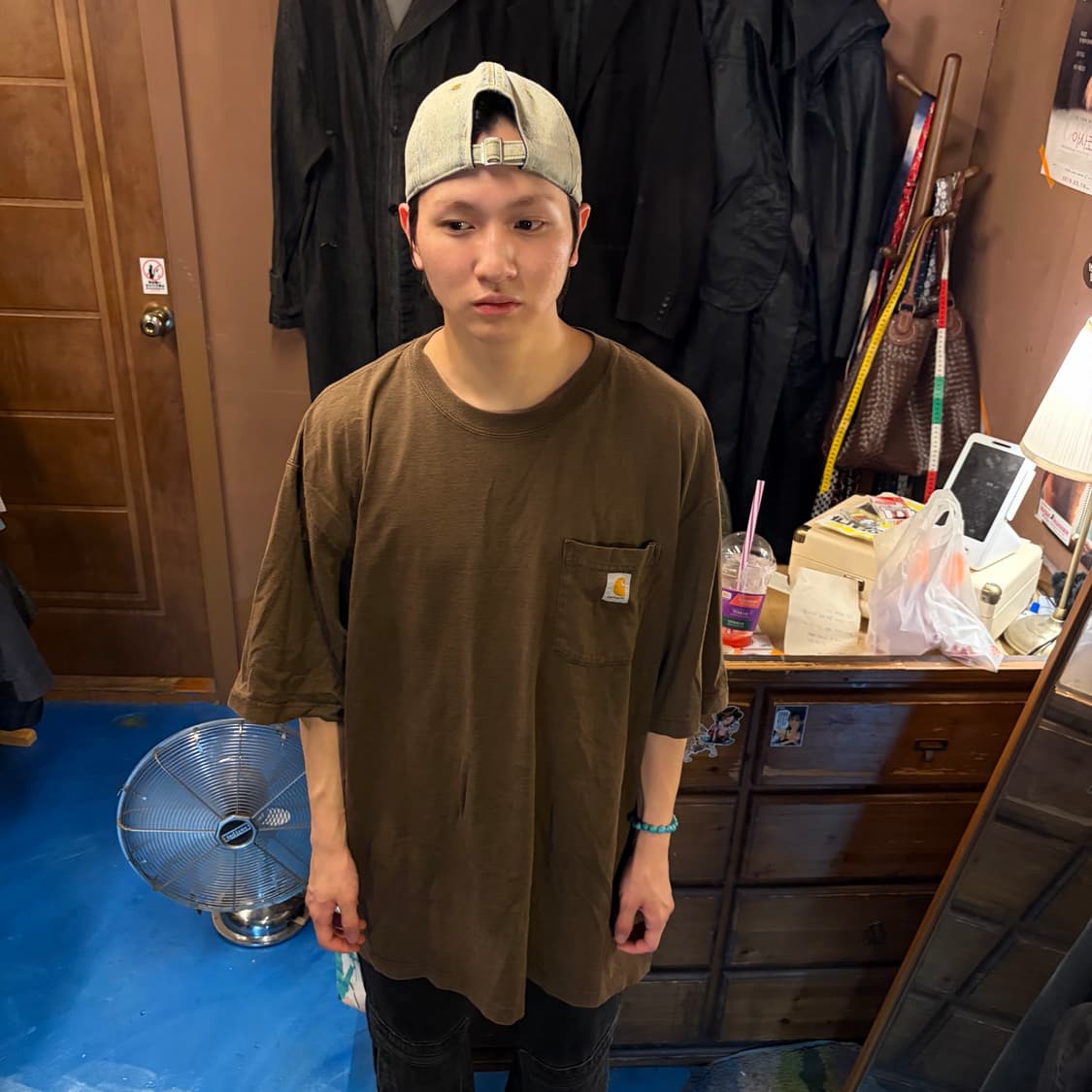 CARHARTT 칼하트 박스핏 포켓 티셔츠 2XL 상품이미지5