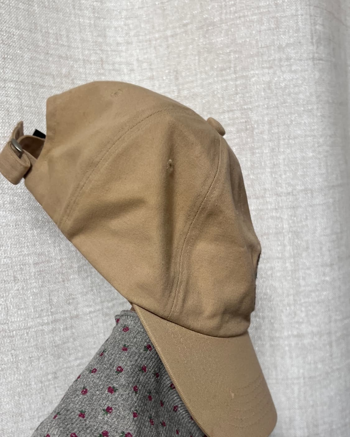 스파오 스티브 볼캡 모자 베이지 상품이미지2