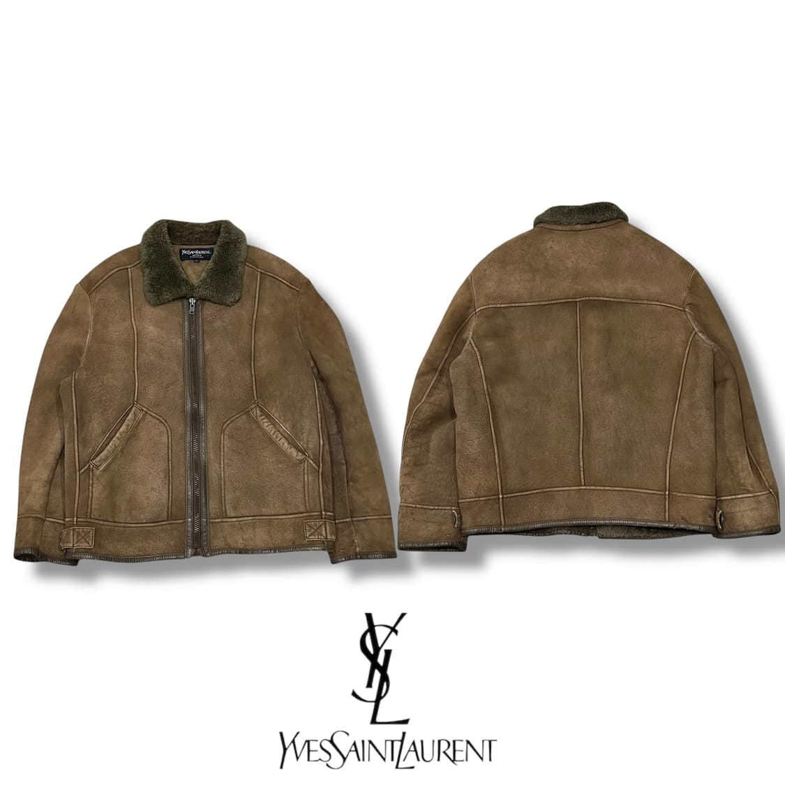 입생로랑 양가죽 무스탕 s08747 상품이미지1