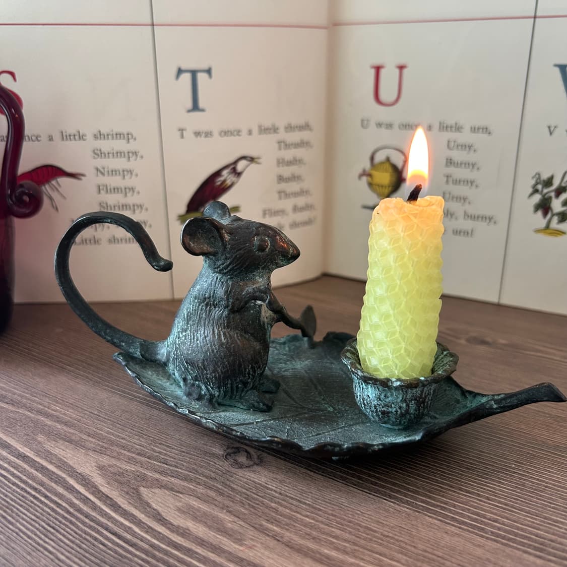 빈티지 앤틱 촛대 캔들 홀더 오브제  상품이미지10