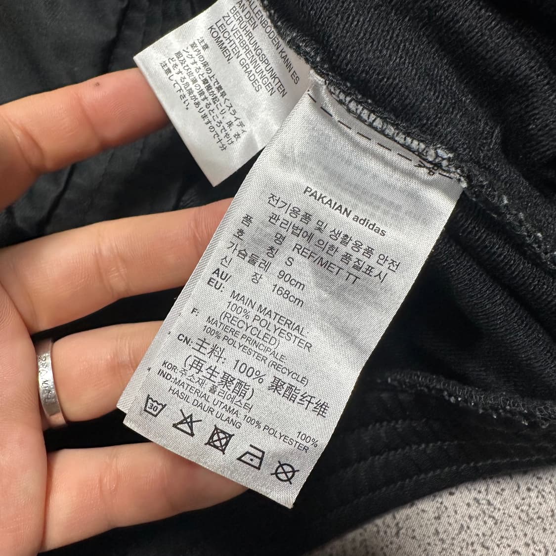 ✨ (바배) 아디다스 메탈릭 빅트레포일 트랙탑 져지  상품이미지7