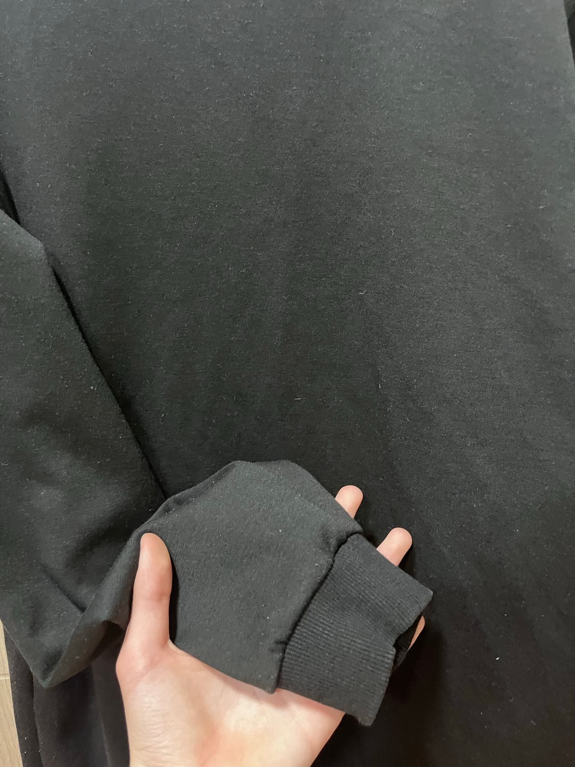 푸마 맨투맨 M사이즈 블랙 상품이미지7