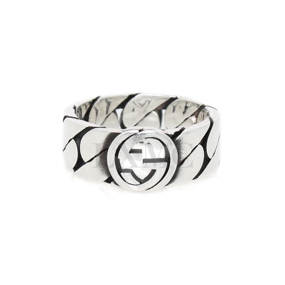 구찌 실버반지 인터로킹 G와이드 링 8MM 실버링 20호 661515 상품이미지1