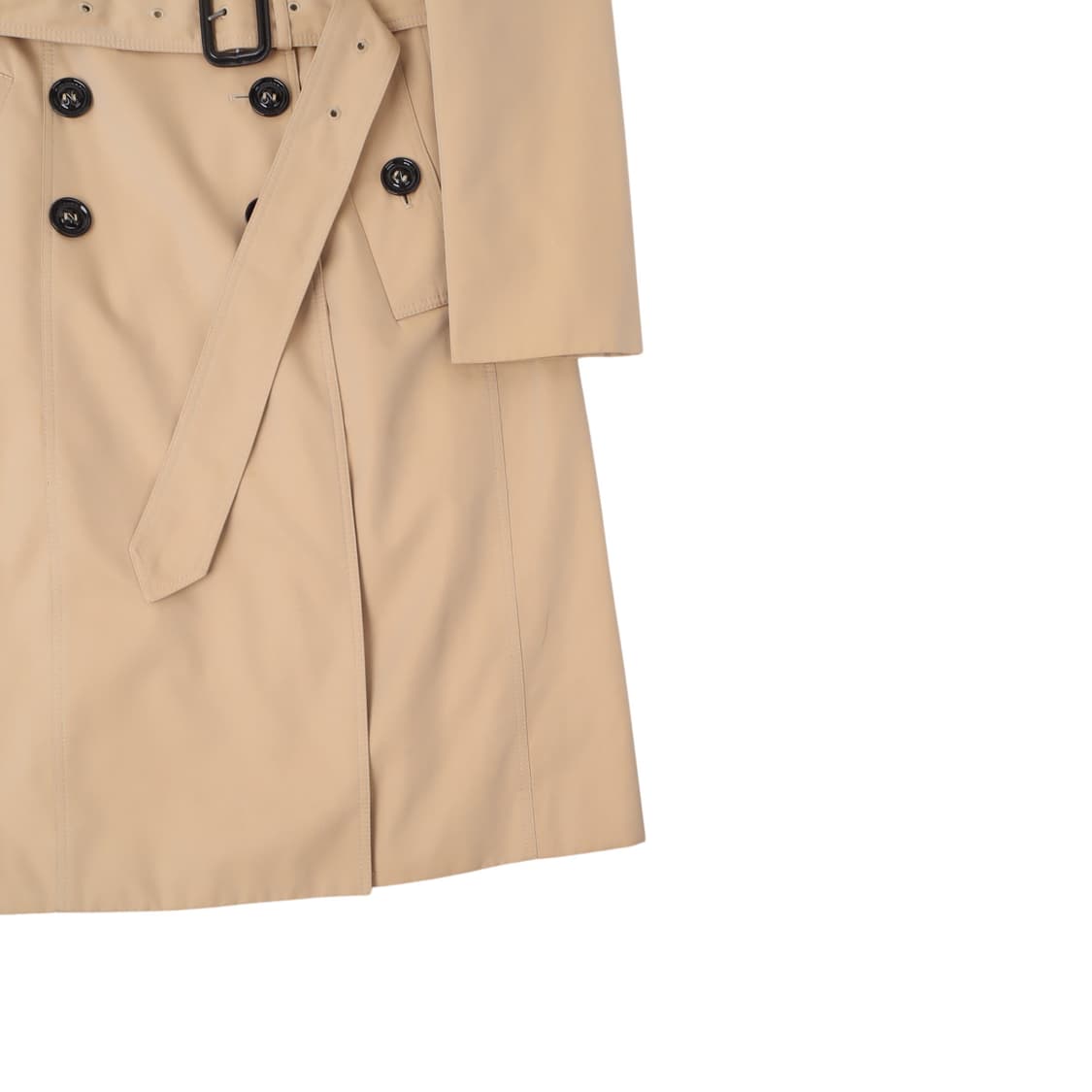 버버리 런던 우먼스 베이지 더블 트렌치코트 상품이미지4