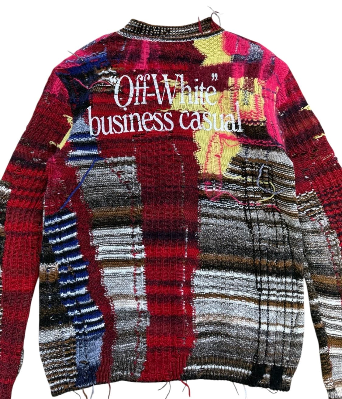 오프화이트 18AW 비즈니스 캐쥬얼 니트 상품이미지4