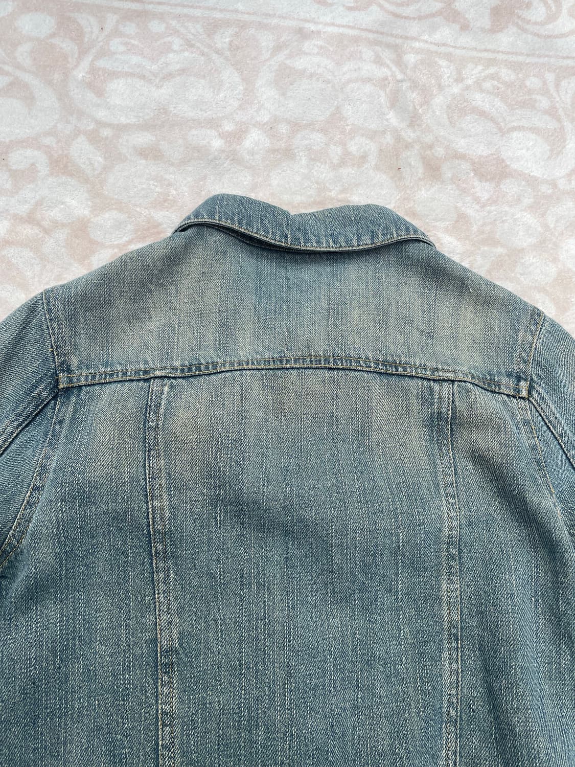 Vintage Hippie Custom Denim Jacket  상품이미지4