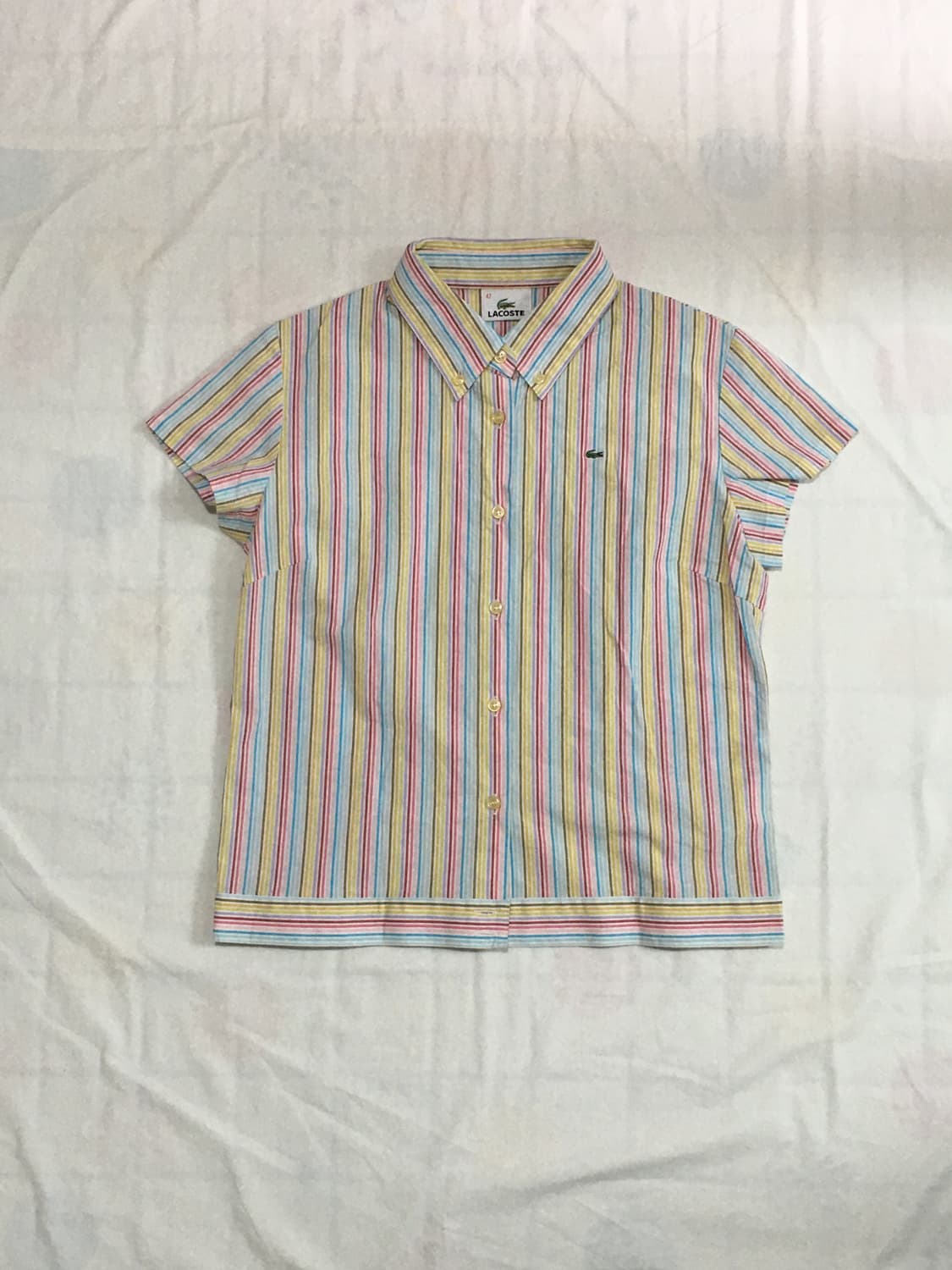라코스테 Lacoste 스트라이프 남방 상품이미지1