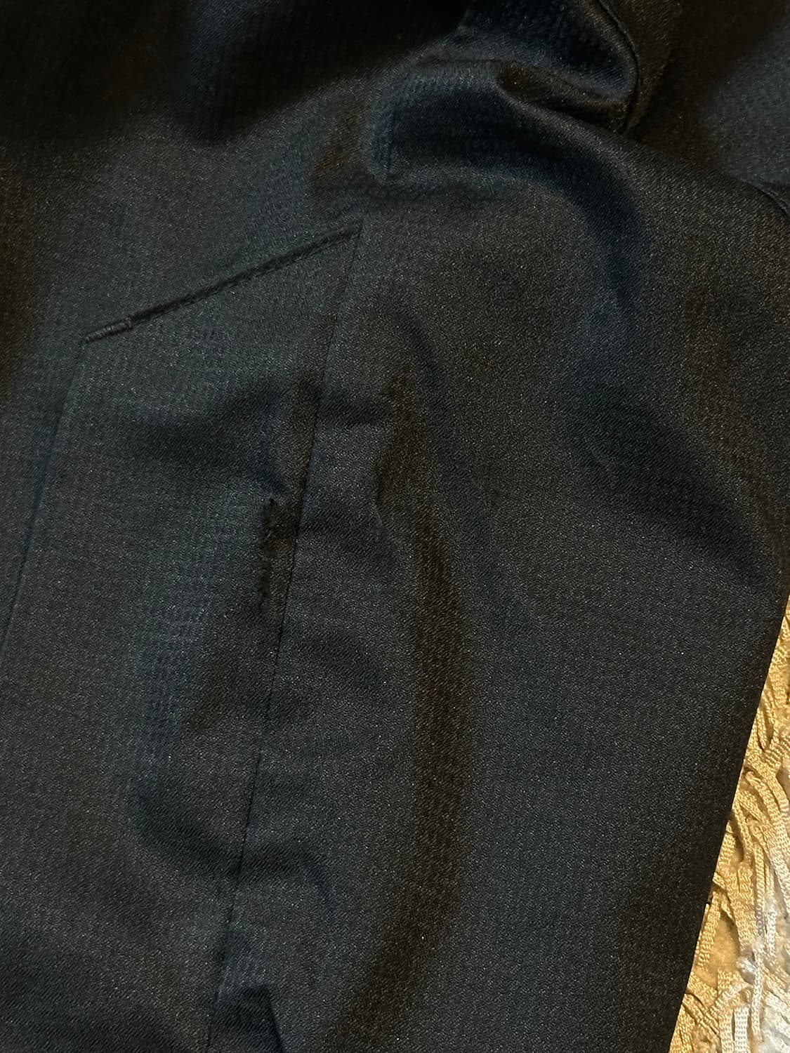 00's 나이키 유벤투스 점퍼형 바람막이 자켓 블랙 상품이미지6