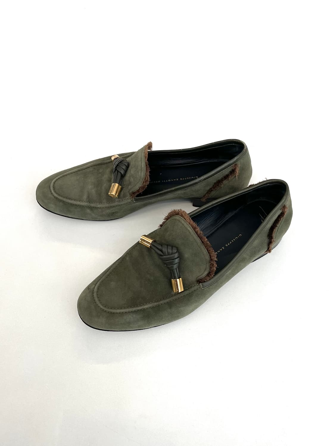 쥬세페 자노티 스웨이드 로퍼 상품이미지2