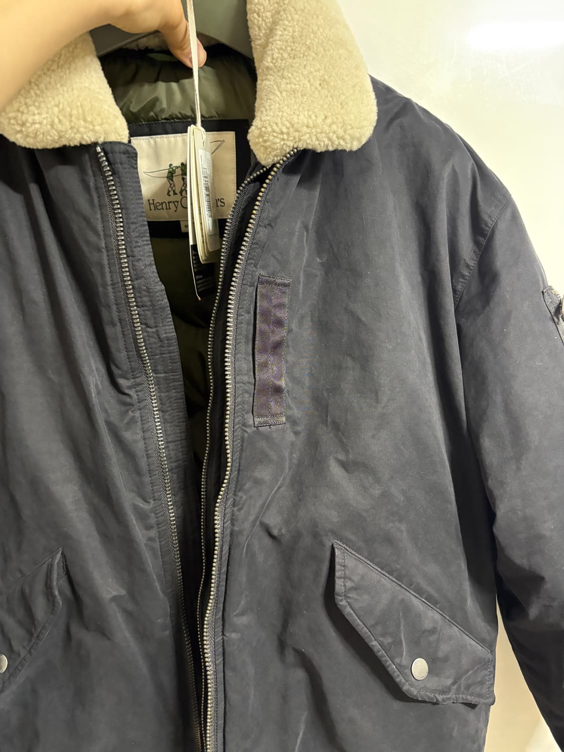 헨리코튼 스핏파이어 다운 블루종 100사이즈 상품이미지3