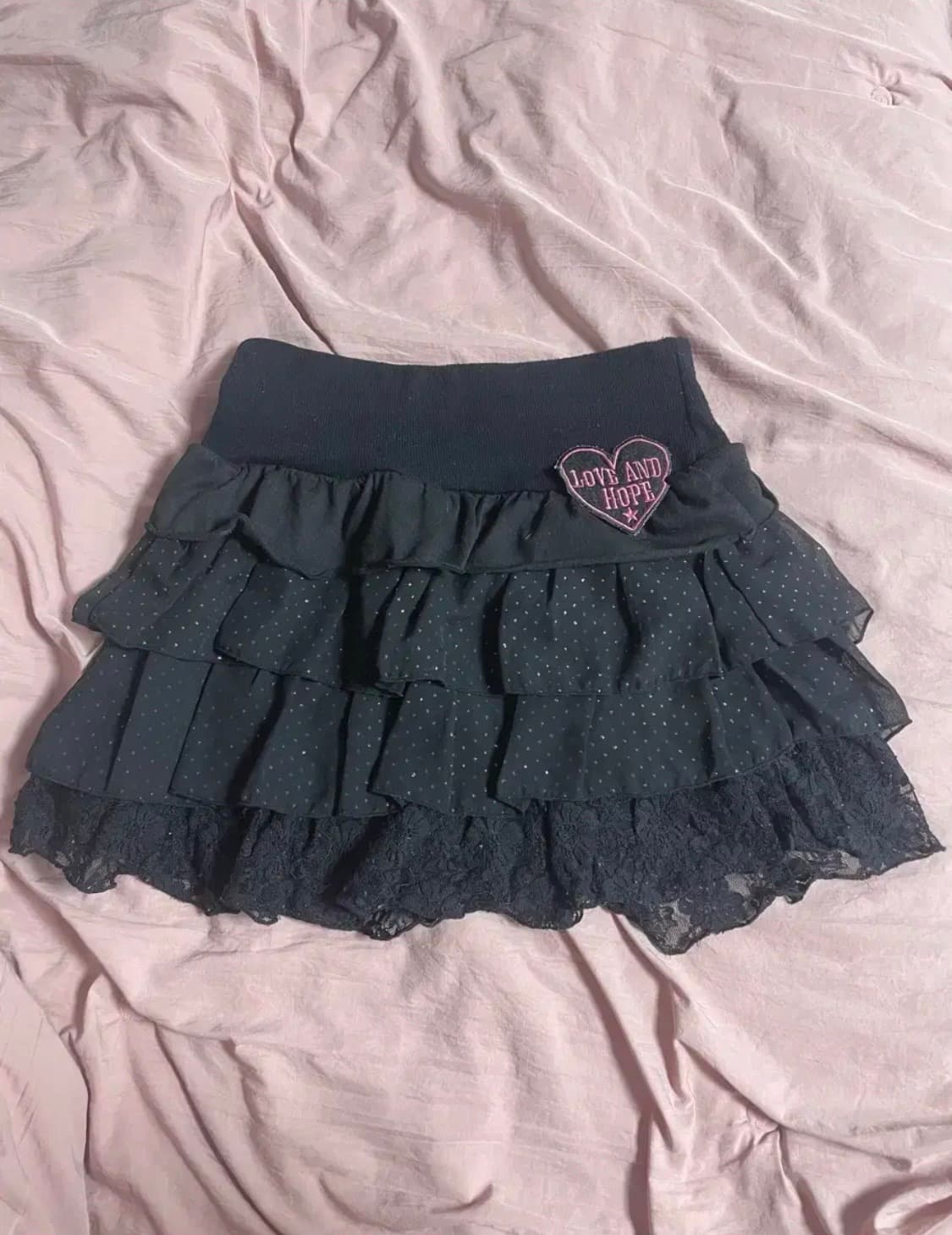 일브 하트 히메갸루 캉캉 큐롯 스커트 리즈리사 트랄라라오월빈티지진리stc 상품이미지1