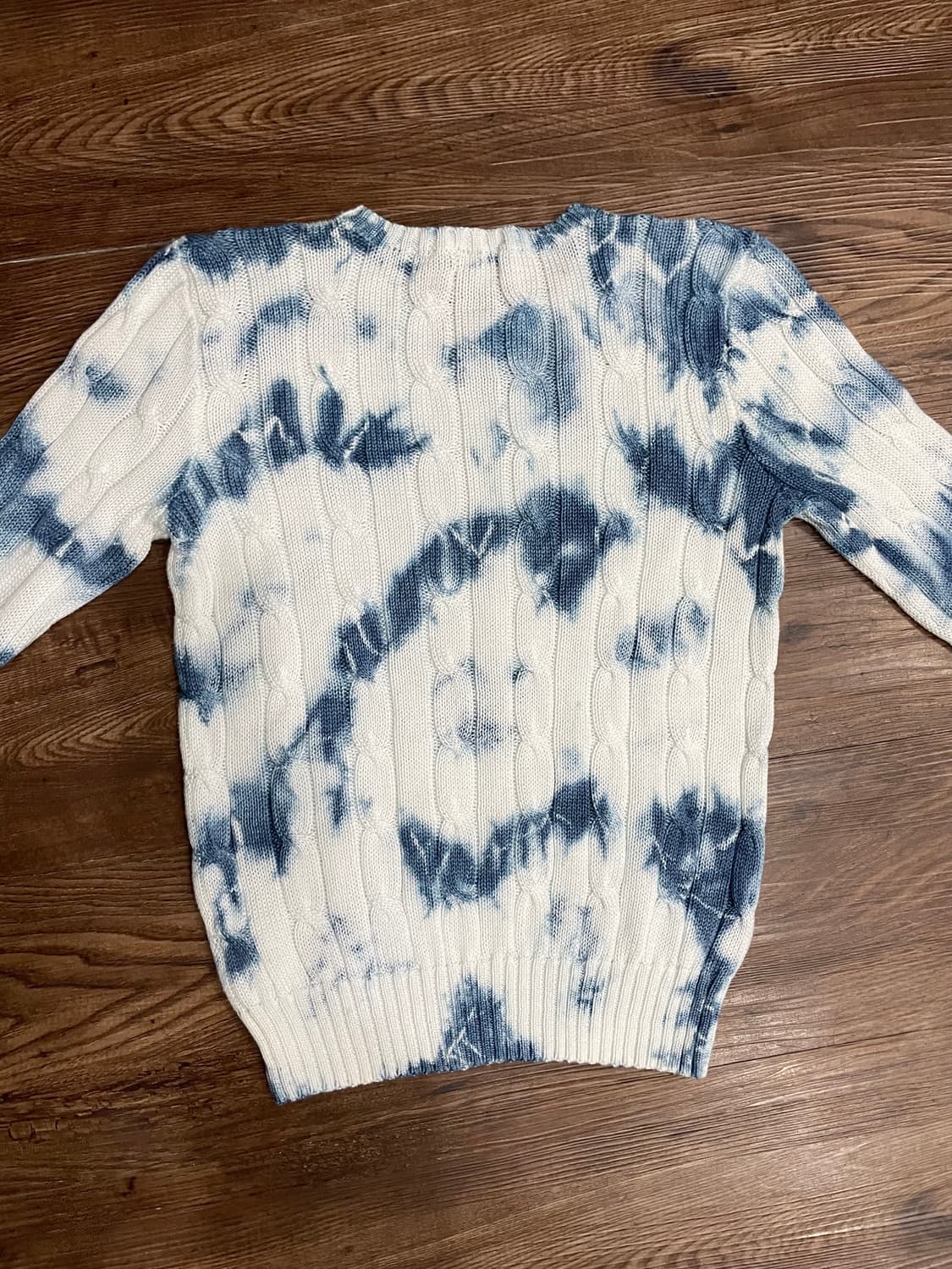 폴로 랄프로렌 타이다이 케이블 니트 코튼 스웨터 상품이미지10