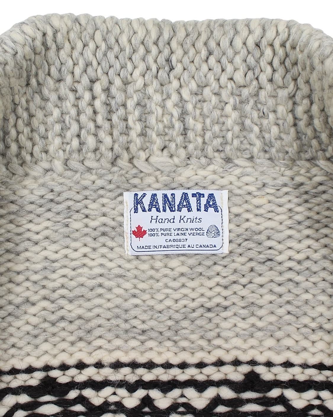 카나타 버진 울 코위찬 집업 스웨터 썬더버드 캐나다 상품이미지5