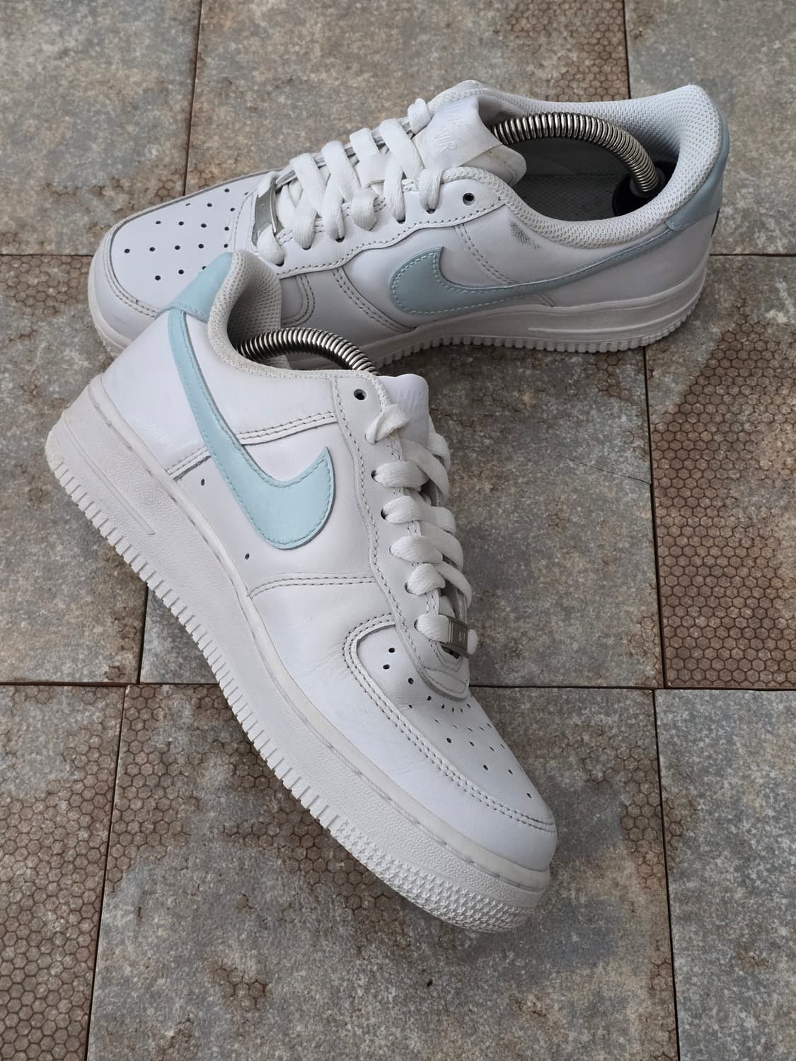 (235)나이키 에어포스 1 07 플라워 커스텀  상품이미지3