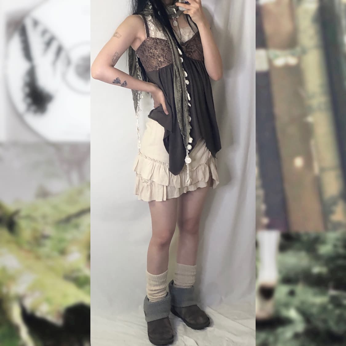  fairy motive muffler 상품이미지3