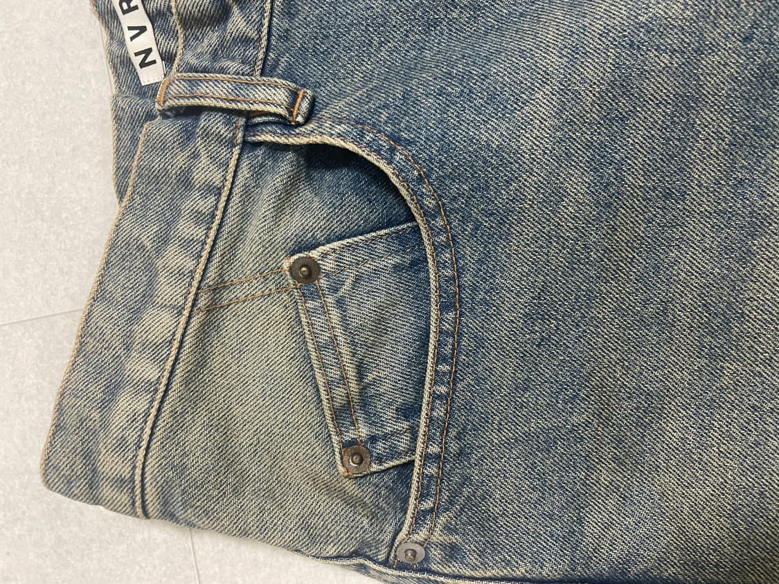 Nvrfrgt 3d twist denim pants 2사이즈 상품이미지5