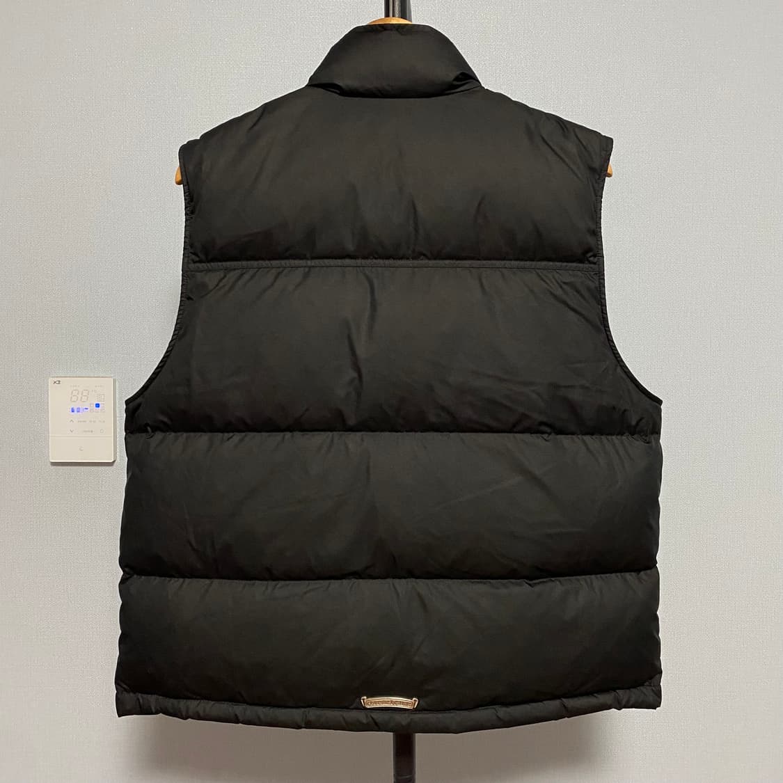 [S] 크롬하츠 스티프 STIFF V2 푸퍼 패딩 베스트 블랙 상품이미지2