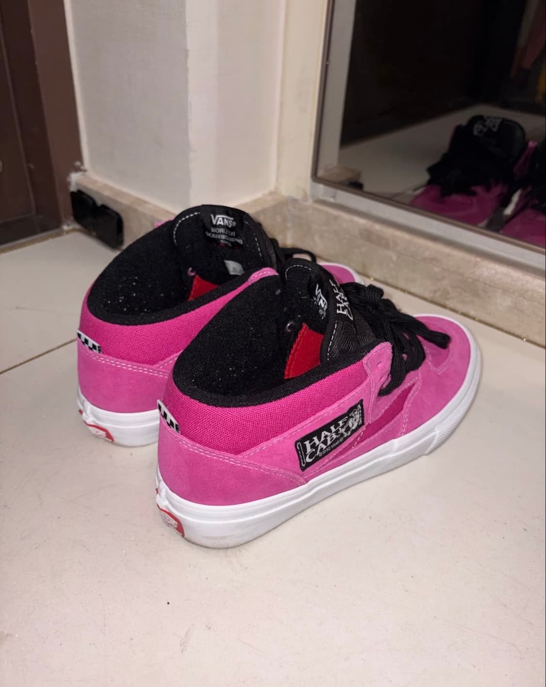 [255] 반스 하프캡 핑크 상품이미지2