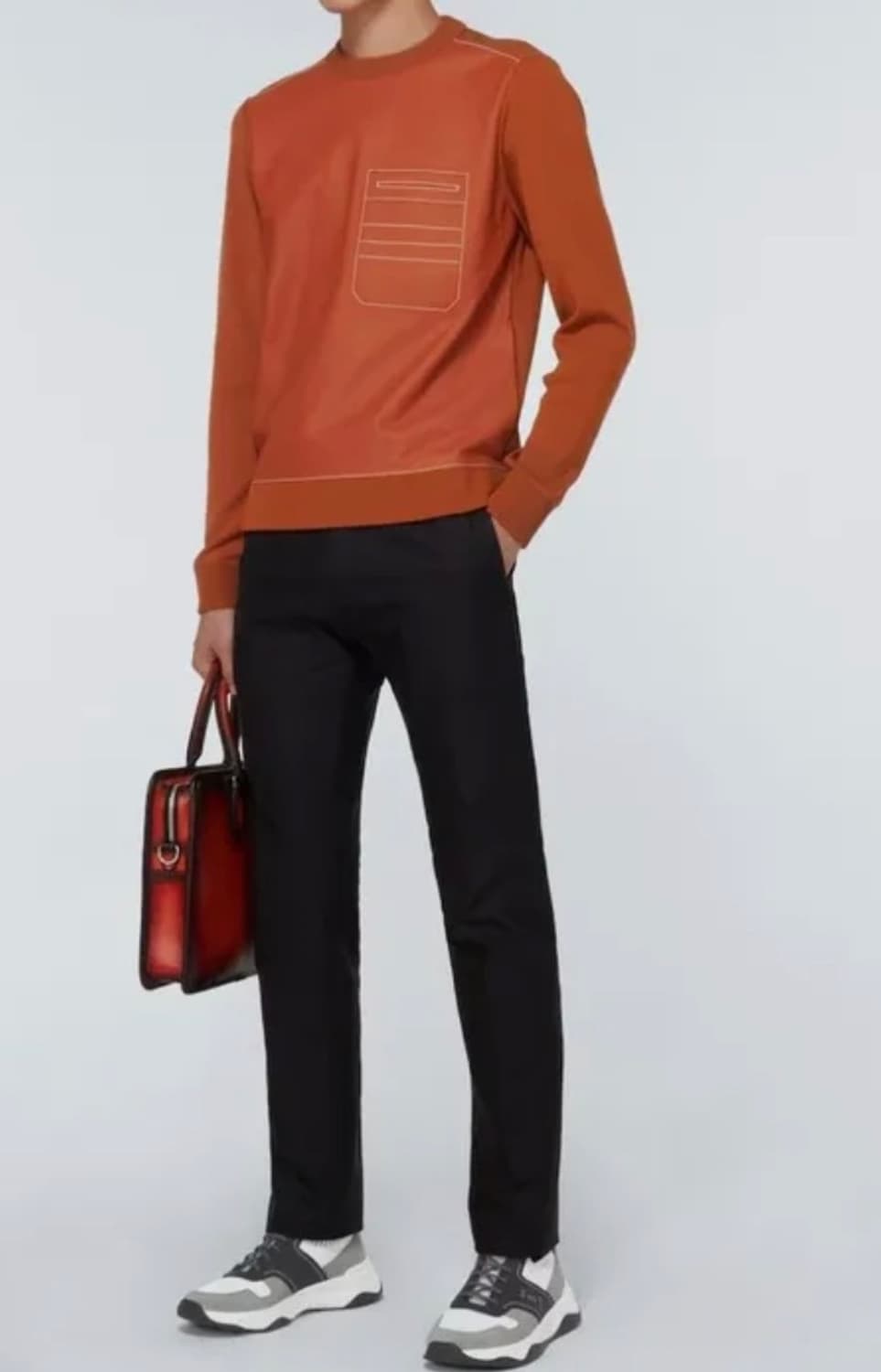 Berluti 레더 니트 상품이미지3