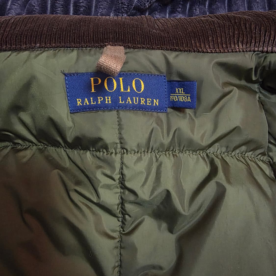 폴로 트위드 덕다운 헌팅베스트 XXL 상품이미지4