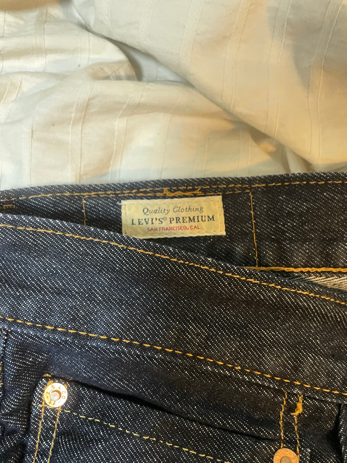 [34] 리바이스 남성 578™ 배기 진 다크 인디고 프리미엄 상품이미지2